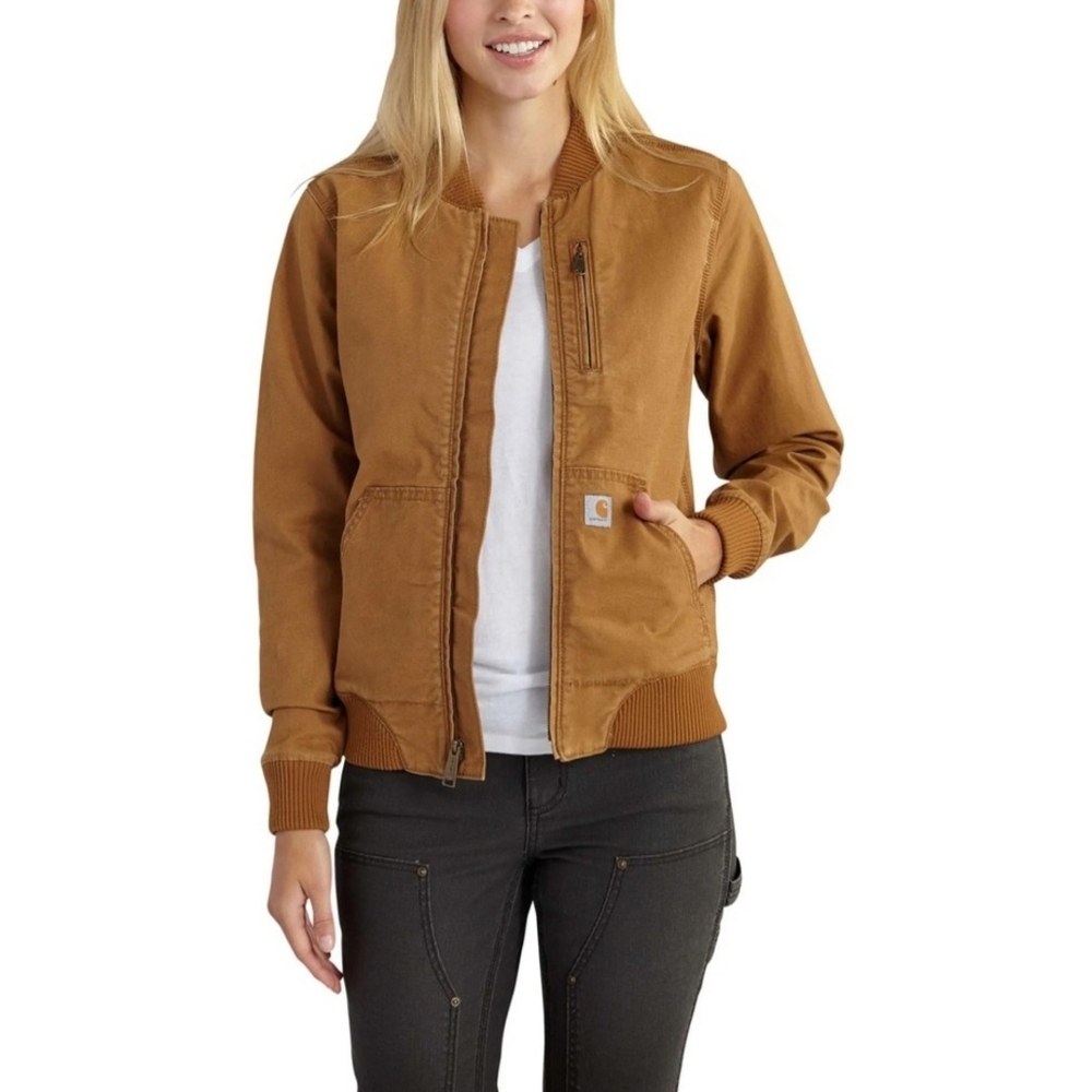 Carhartt Women's Tan Bomber Jacket